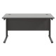 Olton Twin Cantilever  800mm Deep Straight Office Desk